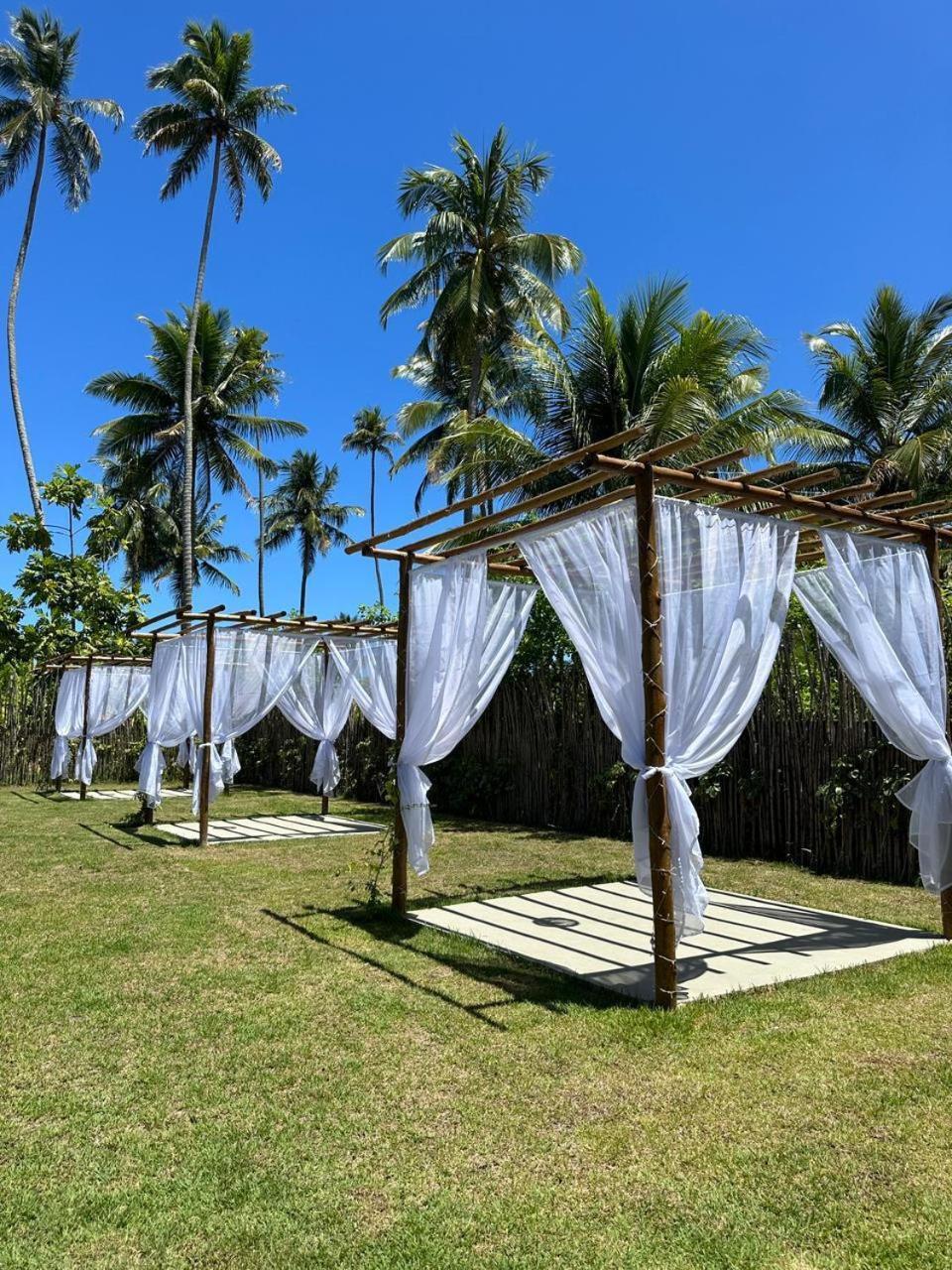 Pousada Pe Na Areia São Miguel dos Milagres Exteriör bild