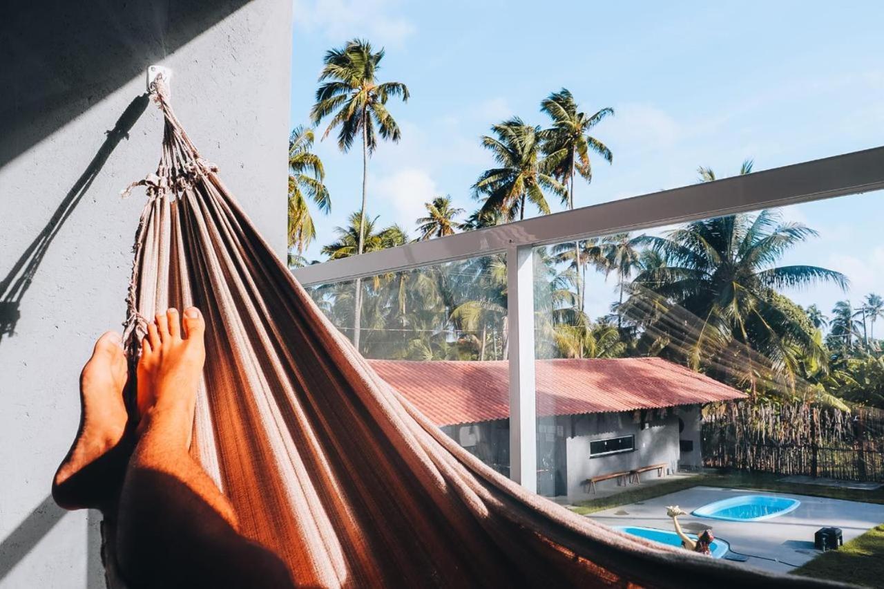 Pousada Pe Na Areia São Miguel dos Milagres Exteriör bild